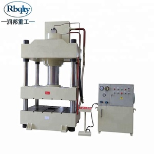 Prensa hidráulica de <span class=keywords><strong>Metal</strong></span> 100t, máquina de prensado de 4 columna, práctica de perforación, fabricado en China - Product Image 1
