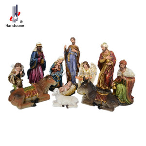 Venta caliente 3D Real Life Christmas Belenes Nuevo diseño Interior Uso religioso Hecho de resina - Product Image 3