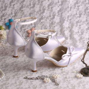 Scarpe da sposa per la Cerimonia Nuziale Bianco - Product Image 5