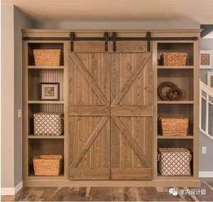 Rueda <span class=keywords><strong>para</strong></span> Puerta Corredera de Granero, Rodillo de Hierro <span class=keywords><strong>para</strong></span> Puertas de Madera - Product Image 3