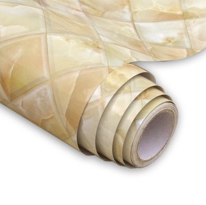 Gline hazır 60x200cm pembe yeşim kendinden yapışkanlı 3d mermer vinil duvar kağıdı - Product Image 3