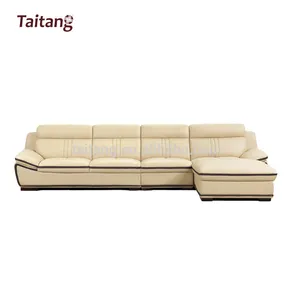 Chinese wholesale high quality living room used leather sofa