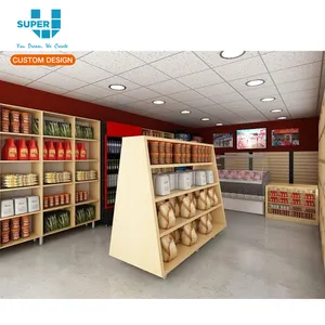 Custom Commercial Retail Store Innen architektur für Mini Market Stores