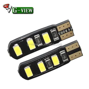 Gview preço de fábrica T10 6smd 5630 canbus leds, 168 lâmpada led carro, 10-15 V não polaridade 501 194 levou