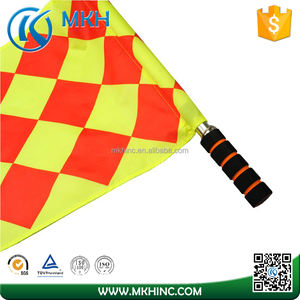 Спортивный официальный клетчатый флаг футбольного судьи - Product Image 2