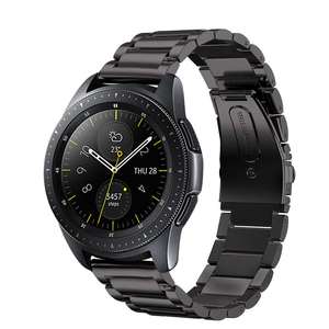 Bracelet de montre en métal en acier inoxydable 22, pour <span class=keywords><strong>Samsung</strong></span> Galaxy Watch 46mm & <span class=keywords><strong>Gear</strong></span> <span class=keywords><strong>S3</strong></span> <span class=keywords><strong>Frontier</strong></span> & Classic - Product Image 1
