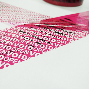 High Quality Anti-theft VOIDOPEN Pet Open Void <strong>Tape</strong> for <strong>Security</strong> Shipping Tamper Evident <strong>Security</strong> <strong>Tape</strong> - Product Image 2