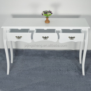 Table <span class=keywords><strong>console</strong></span> en bois moderne et Simple à 3 tiroirs, table Simple, utilisation pour salon - Product Image 6