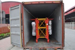 0-96m/menit pengangkat konstruksi lift konstruksi konstruksi tahan lama - Product Image 4