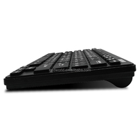 Keyboard Mini Standar Terhubung USB untuk Notebook Laptop Keyboard Mekanik Mini Portabel Membran ABS Keyboard Tablet Berkabel
