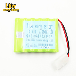 2800 mah 7,2 v wiederaufladbare pack batterie nimh aa nimh batterie ni-mh 7,2 v für fernbedienung elektrische spielzeug werkzeug boot - Product Image 1