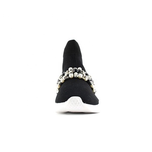 <span class=keywords><strong>Sneakers</strong></span> da uomo <span class=keywords><strong>con</strong></span> <span class=keywords><strong>calzino</strong></span> nero di marca Custom scarpe elastiche traspiranti da <span class=keywords><strong>donna</strong></span> in rete - Product Image 3
