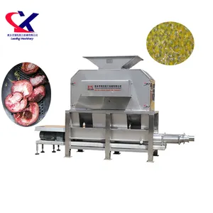 Pure Passion Fruit Juice Extracted Machine, 3000KG/H Passion Fruit Plant Used, Industrial Passion fruit Pulper Machine