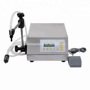 Gfk-160 Peristaltic Small Digital Control Pump Liquid Filling Machine Cooking Oil Filling Machine Stainless Steel 500 BPH