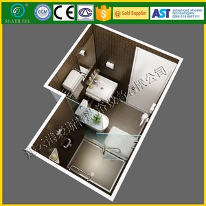 Unità portatile bagno integrale prefabbricata modulare pod <span class=keywords><strong>box</strong></span> <span class=keywords><strong>doccia</strong></span> uso interno o esterno - Product Image 2