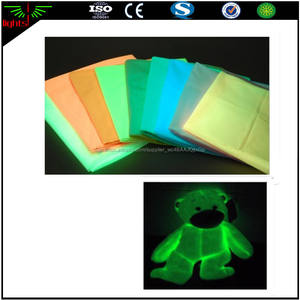 EN471 En13356 precio de fábrica telas para vestidos de glow in the dark luminoso resplandor de encaje/tejido luminiscente - Product Image 4
