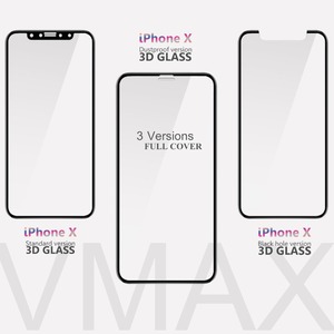 Pour <span class=keywords><strong>iPhone</strong></span> X <span class=keywords><strong>10</strong></span> en verre trempé <span class=keywords><strong>0</strong></span>.2 MM 3D Courbe 9 H Premium Trempé Verre Protecteur D'écran Anti Bleu Lumière écran Protecteur - Product Image 3