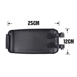 Cubierta de Reposabrazos para Coche, Consola Central, Color Negro Gris, Tapa de Caja de Almacenamiento para <span class=keywords><strong>Audi</strong></span> <span class=keywords><strong>A3</strong></span> <span class=keywords><strong>8P</strong></span> A5 - Product Image 6