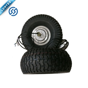 <span class=keywords><strong>Roue</strong></span> électrique de moteur de moyeu de robot à arbre unique de 15 pouces <span class=keywords><strong>avec</strong></span> carte de pilotage - Product Image 5