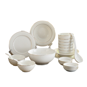 Service de table en porcelaine créatif en forme de club de <span class=keywords><strong>golf</strong></span>, 30 pièces - Product Image 1
