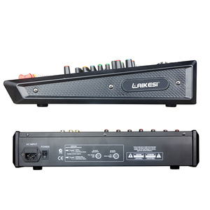 LAIKESI -M808FX มิกเซอร์เสียงระดับมืออาชีพ ตัวเครื่องโลหะ 8 ช่องสัญญาณ พร้อมพลังงาน <span class=keywords><strong>Phantom</strong></span> 48V ฟังก์ชันบันทึกเสียง 16DSP ฟังก์ชันปิดเสียง เชื่อมต่อกับคอมพิวเตอร์ - Product Image 4