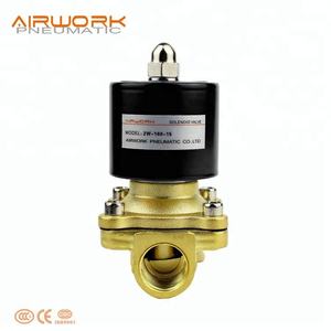 Katup Solenoid Kontrol Masukan Air Kuningan 1/2 Inci 24V AC OEM 2W-40 - Product Image 4