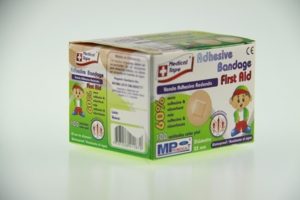 Plester Luka Perban Perekat Pertolongan Pertama OEM/ODM Anak-anak Bayi Bulat 22Mm - Product Image 3