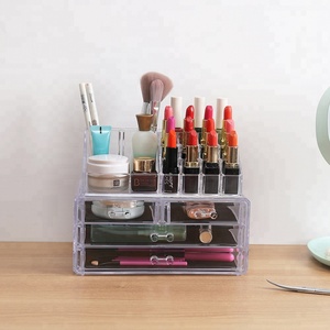 Caja de exhibición de cajones de maquillaje organizador de cosméticos/juego de caja de gabinete transparente de acrílico - Product Image 6