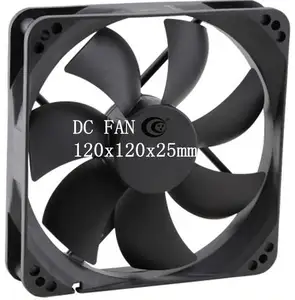 Computador radiador 12v pc 120mm dc ventilador de refrigeração axial 120x120x25 12025