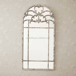 Stile Art déco moderno grande specchio <span class=keywords><strong>da</strong></span> <span class=keywords><strong>parete</strong></span> unico in ferro cornice antico decorativo specchio <span class=keywords><strong>da</strong></span> <span class=keywords><strong>parete</strong></span> - Product Image 2