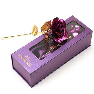 Vendita calda oro placcato 24k rosa prezzo ragionevole lamina d'oro di lusso rosa per il regalo <span class=keywords><strong>fidanzata</strong></span> - Product Image 3