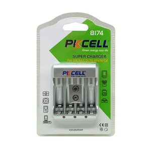 PKCELL super charger 8174 대 한 nicd nimh aa/aaa/9 v OEM accepted