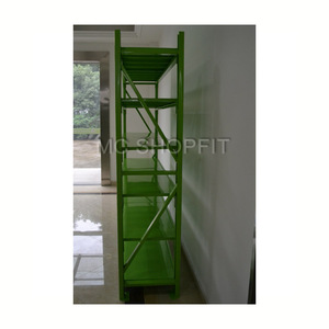 Estante industrial de servicio mediano Estante de almacenamiento de almacén de acero de 4 capas Estantes y estantes apilables - Product Image 3
