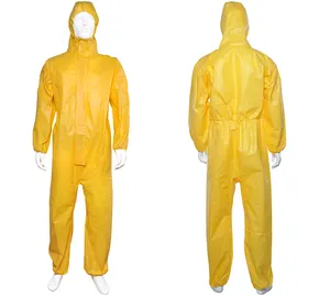 Factory direct wholesale high quality disposable spp polypropylene nonwoven coveralls/safety apperal/disposable clothing
