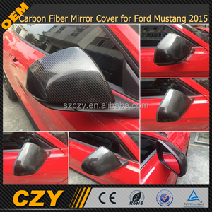 in fibra di carbonio specchio copertina per ford mustang 2015 fino - Product Image 3