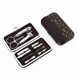 DIMICO manicure and pedicure set wholesale tools set nail art picture 7 pcs manicure pedicure and eyebrow shaping nail art beauty