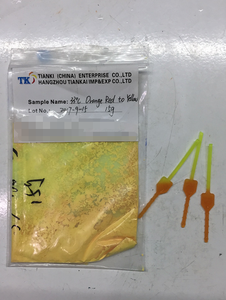 Thermochromicรงควัตถุสีม่วงโรสสีแดงเปลี่ยนสีเม็ดสีที่มีอุณหภูมิเปลี่ยน - Product Image 5
