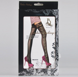 Medias de silicona hasta el <span class=keywords><strong>muslo</strong></span> con efecto tatuaje y espalda transparente, estilo sexy de BEILEISI - Product Image 5