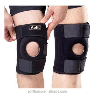 Adjustable Neoprene <strong>Knee</strong> Support Brace with Basic Open Patella Stabilizer <strong>Knee</strong> <strong>Cap</strong> Support for Workout - Product Image 1