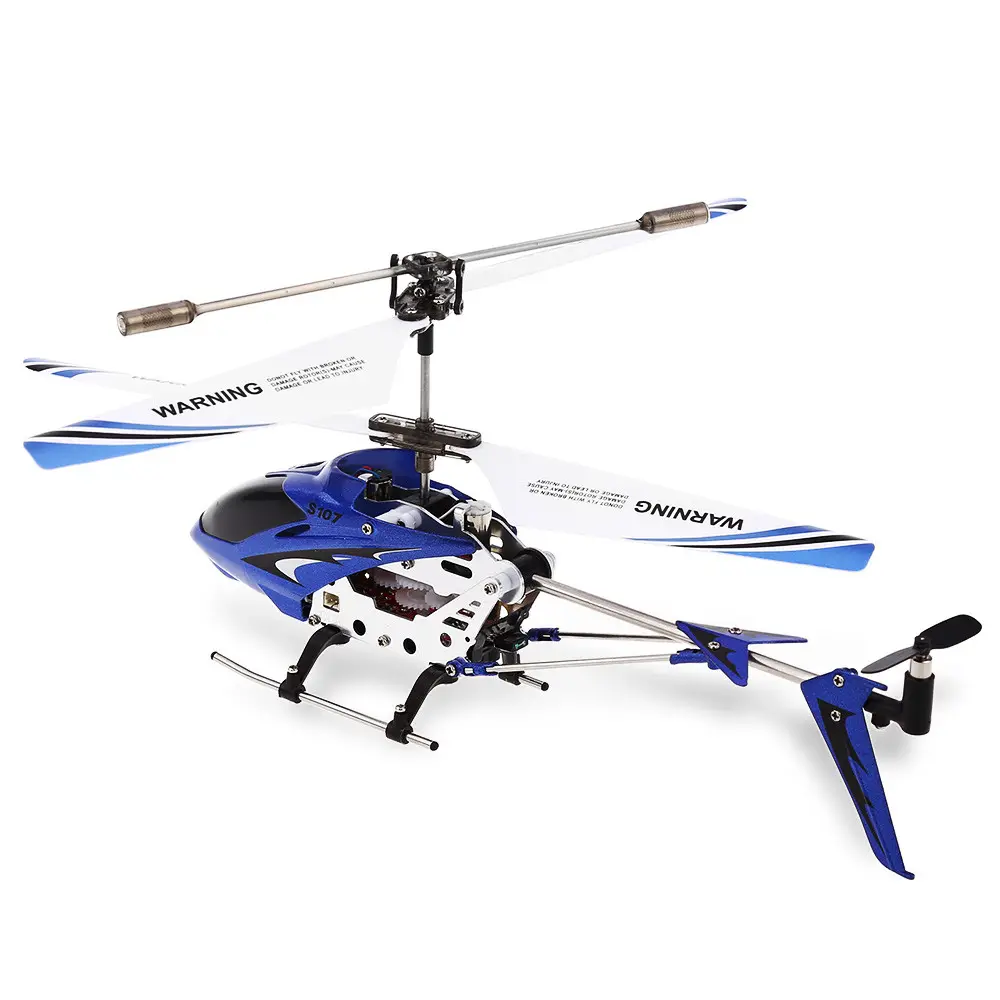 Hélicoptère HOSHI S107G RC 3CH, hélicoptère LED en alliage Flash, jouets de Gyroscope, cadeaux pour enfants, livraison rapide, 2022