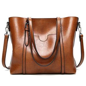 Bolsos de mano y monederos de cuero para mujer, de marca, con asa superior, para hombro - Product Image 6
