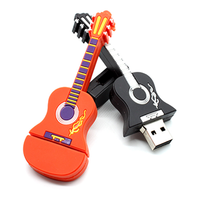 Clé USB Guitare Lecteur Flash Musique Violon Clé USB2.0 3.0 Personnalisable Cadeau Promotionnel