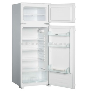 Réfrigérateur à double porte <span class=keywords><strong>encastrable</strong></span> de 54 cm, réfrigérateur domestique de 220 L avec congélateur quatre étoiles - Product Image 4
