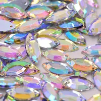 100pcs 4mm Flat Round Cut Ab Color Glass Crystal Beads For Diy