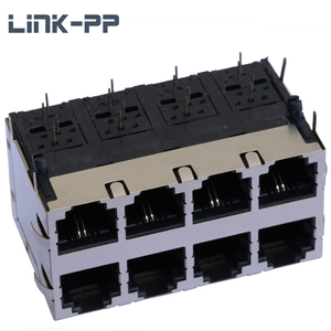 2x4 Port 6 Broches 6P4C Femelle RJ11 Connecteur <span class=keywords><strong>Prises</strong></span> Téléphoniques - Product Image 3