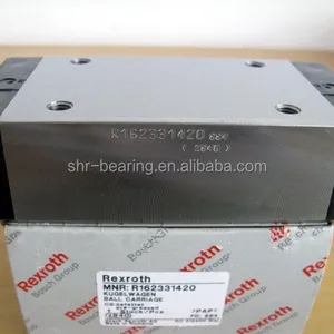 CNC Linear Guide Rail Block Rexroth Ball Slider R162331420 R1623-314-20 Linear Guide Carriage Block For Automated Machinery