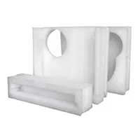 Белая губчатая Упаковка из полиэтилена, протектор из пенопласта, высечка, защитная упаковка, вставка из пенопласта