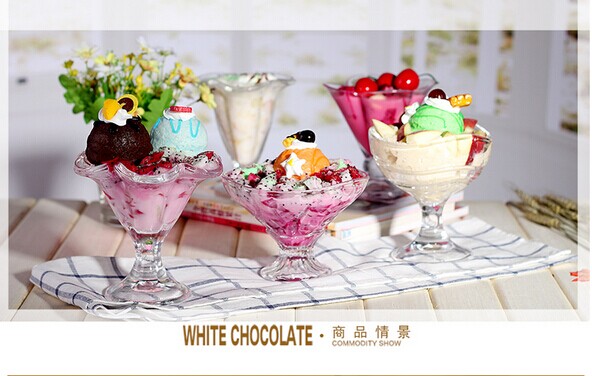 wholesale Glass Ice Cream Sundae Cup