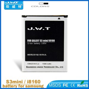 большой емкости 3.8v 1500 мач li-ионная аккумуляторная батарея гб t18287-2000 для <span class=keywords><strong>samsung</strong></span> галактики s3 мини i8190 батареи - Product Image 1
