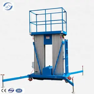 Aluminium mobile scaffold tower 14m aluminum aerial work platform WLA0.2-14